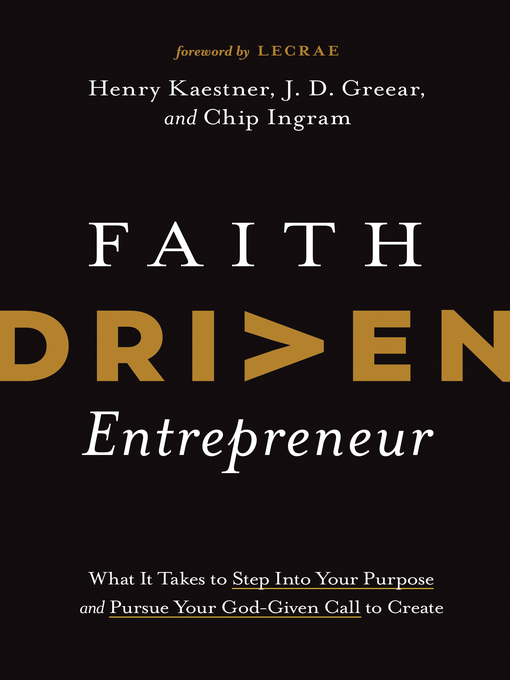 Title details for Faith Driven Entrepreneur by Henry Kaestner - Wait list